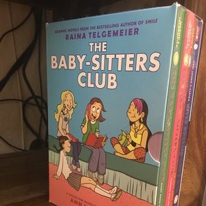 FOUR BABYSITTERS CLUB BOOKS